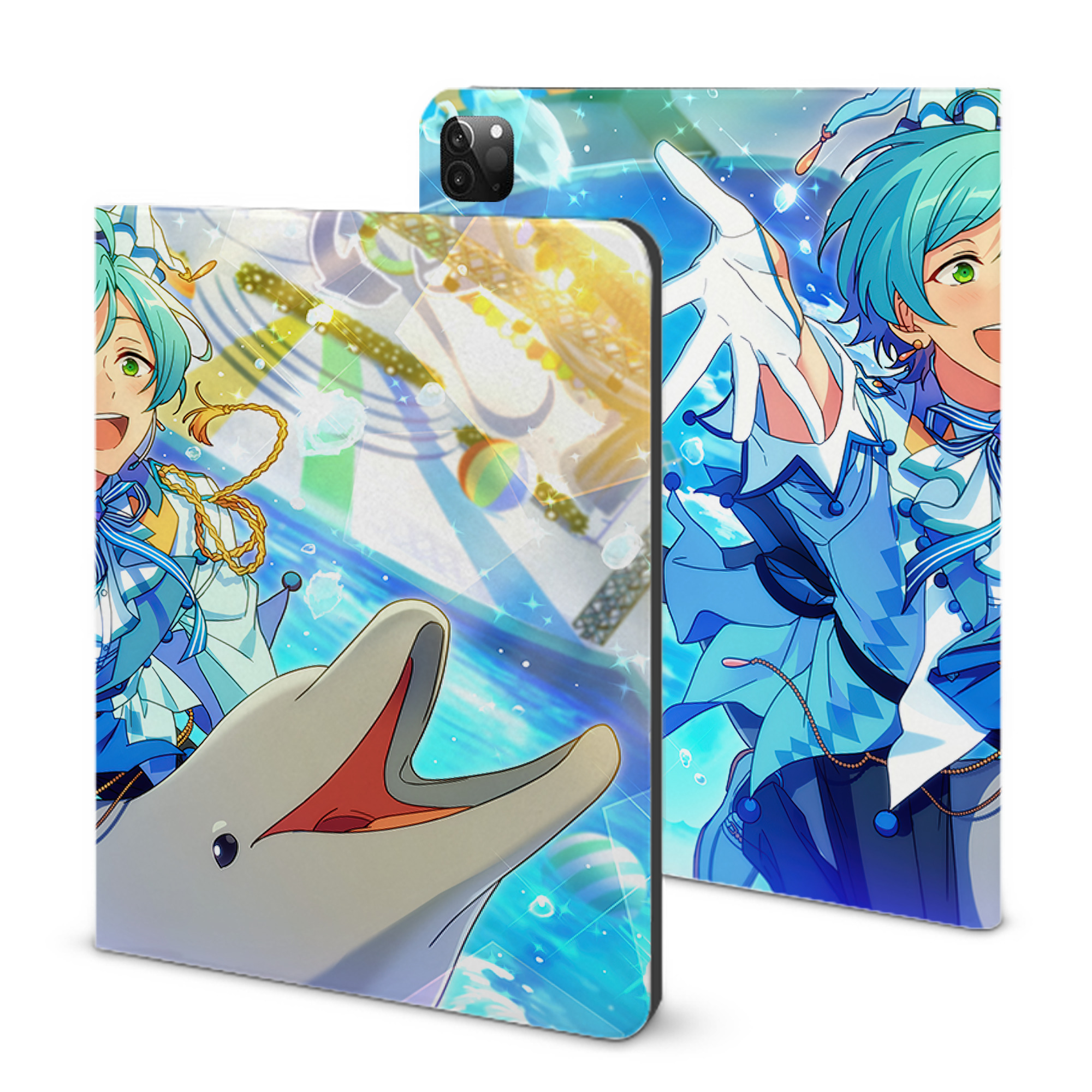 （画像用） あんさんぶるスターズ! Ensemble Stars IPadケース ペンホルダー付き ブックスタイルデザイン